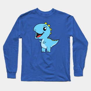 Cute Dino Design Long Sleeve T-Shirt